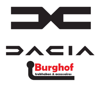trekhaak dacia kopen bij Burghof trekhaken
